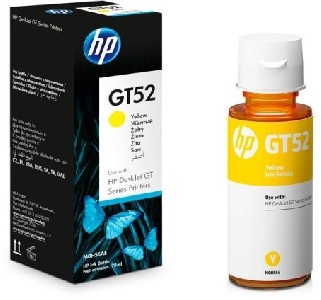 HP GT52 Yellow Original Ink Bottle